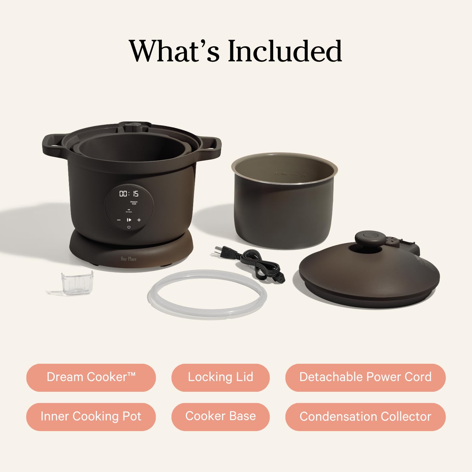 Our Place Dream Cooker pressure-cook mode locks in flavors quickly