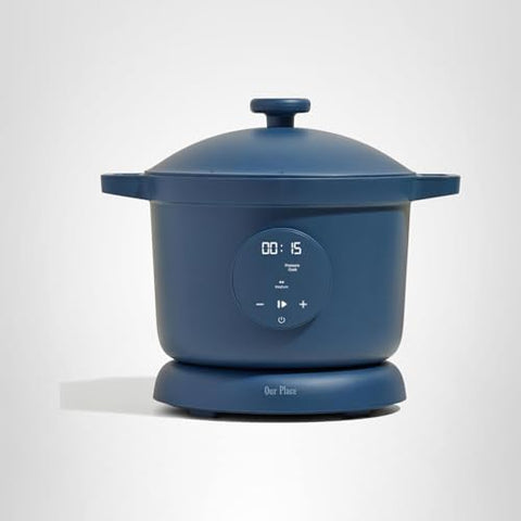 Our Place Dream Cooker in use, serving warm, one-pot meals.