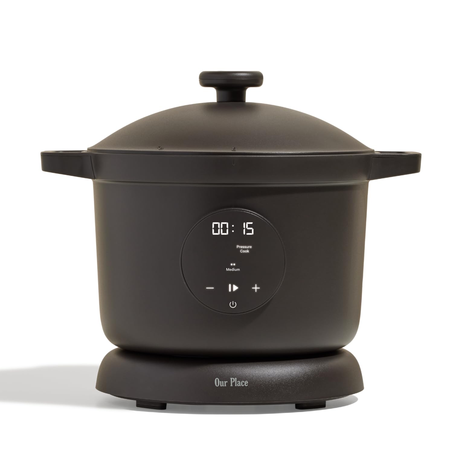 Our Place Dream Cooker top view showing compact countertop-ready design for busy kitchens