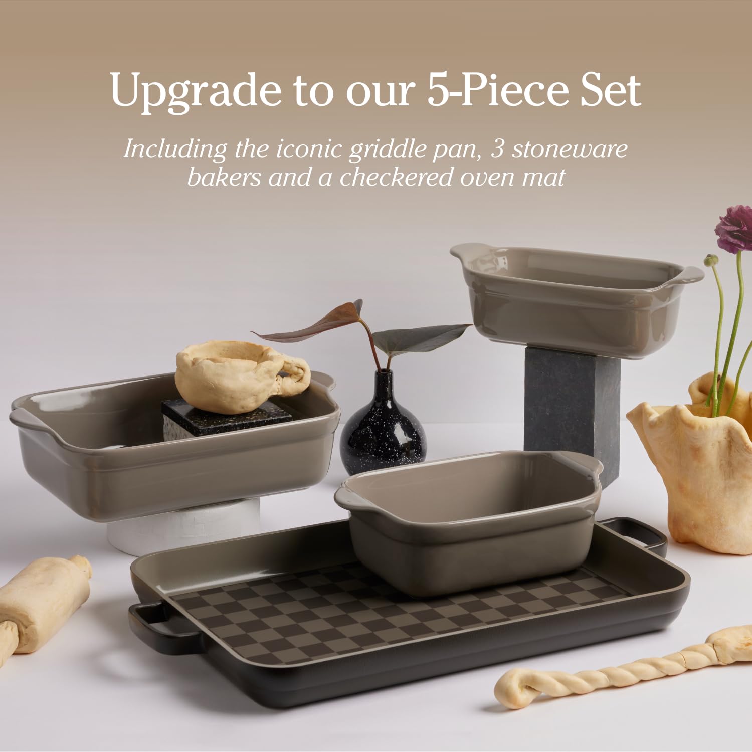Our Place griddle pan stovetop use on gas or electric cooktops with nonstick surface.