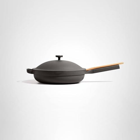 Our Place Large Always Pan induction-compatible design supports versatile cooking on induction stoves.