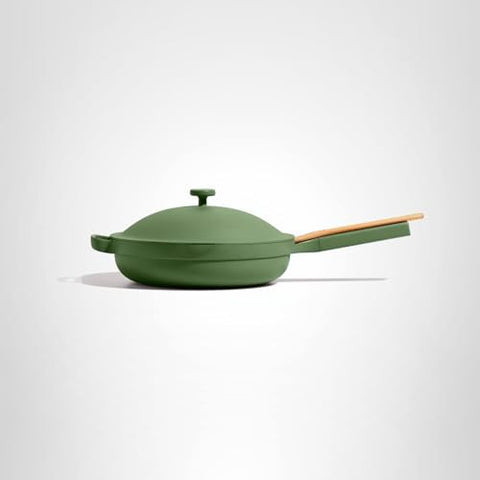 Our Place Large Always Pan induction and oven use shows durable performance