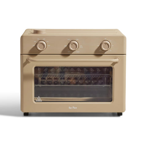 Our Place Large Wonder Oven basket view for even air frying and easy cleanup.