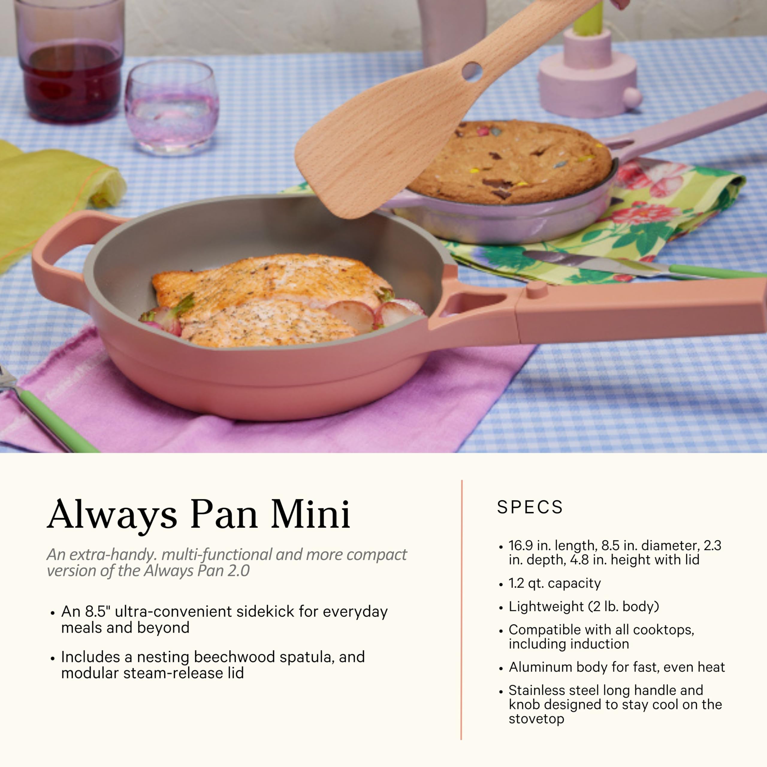Our Place Mini Always Pan compact for small portions and snacks