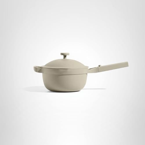 Our Place Mini Perfect Pot 2.5 qt serves as a lightweight, everyday essential.