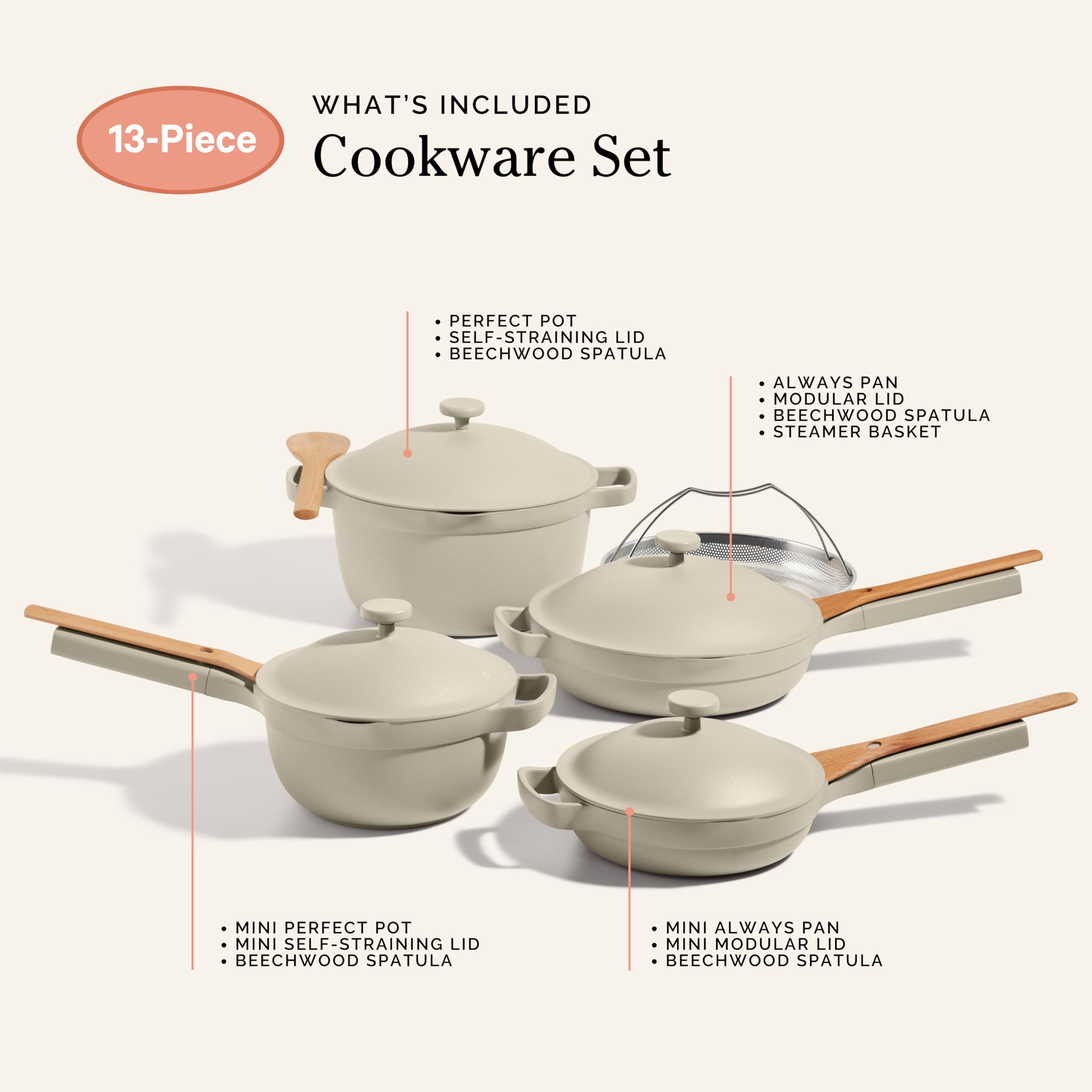 Our Place oven-safe 450°F label signals stovetop-to-oven versatility.