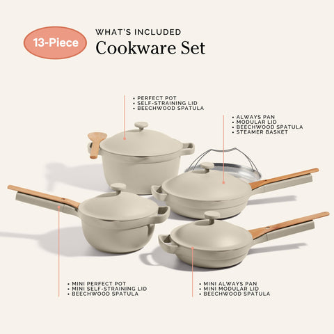 Our Place oven-safe 450°F label signals stovetop-to-oven versatility.