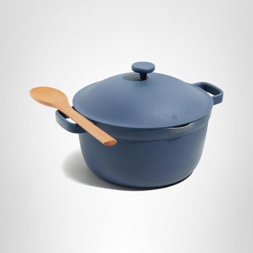 Our Place Perfect Pot includes a Beechwood Spoon for serving.