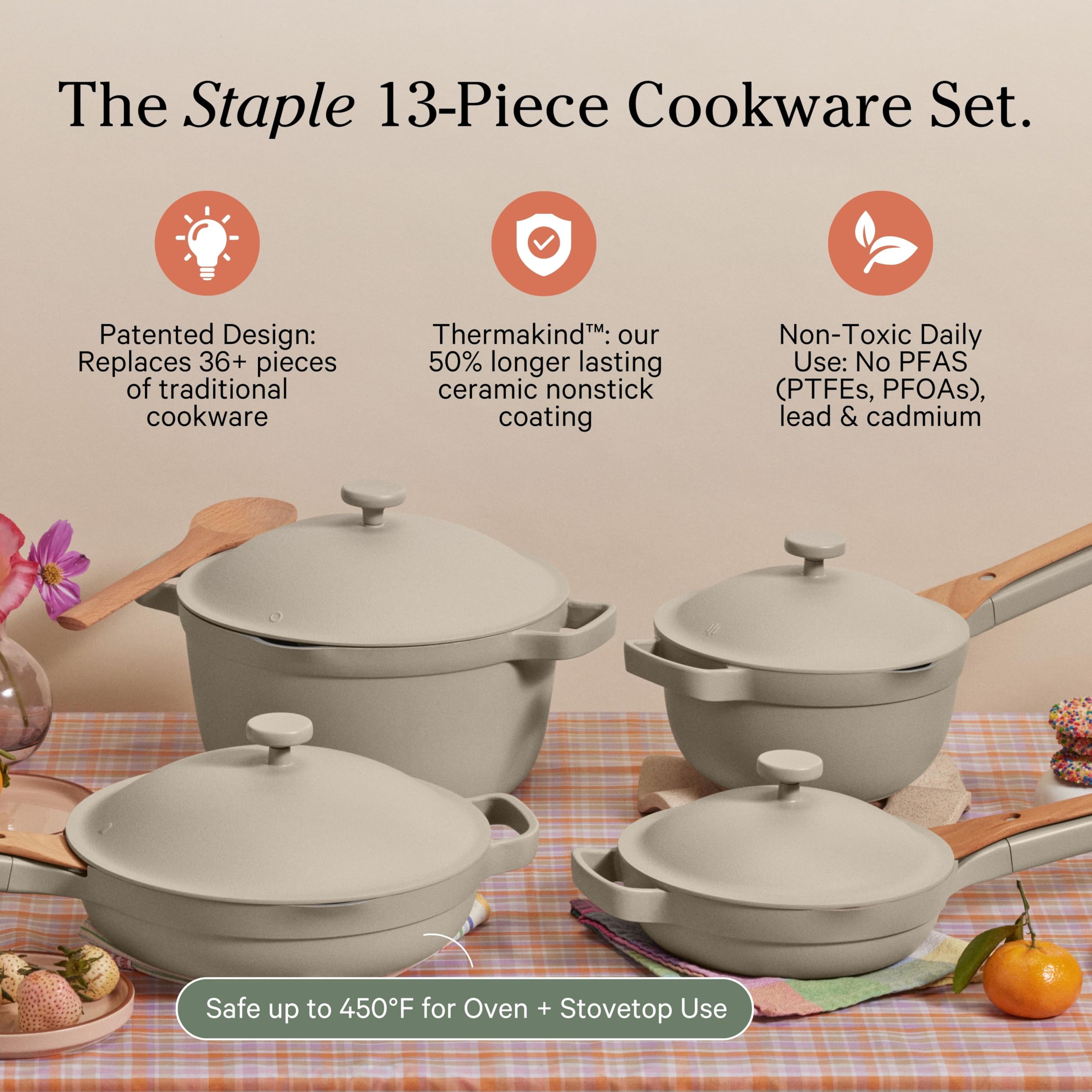 Our Place Perfect Pot full-size view for simmering, braising, and one-pot meals.