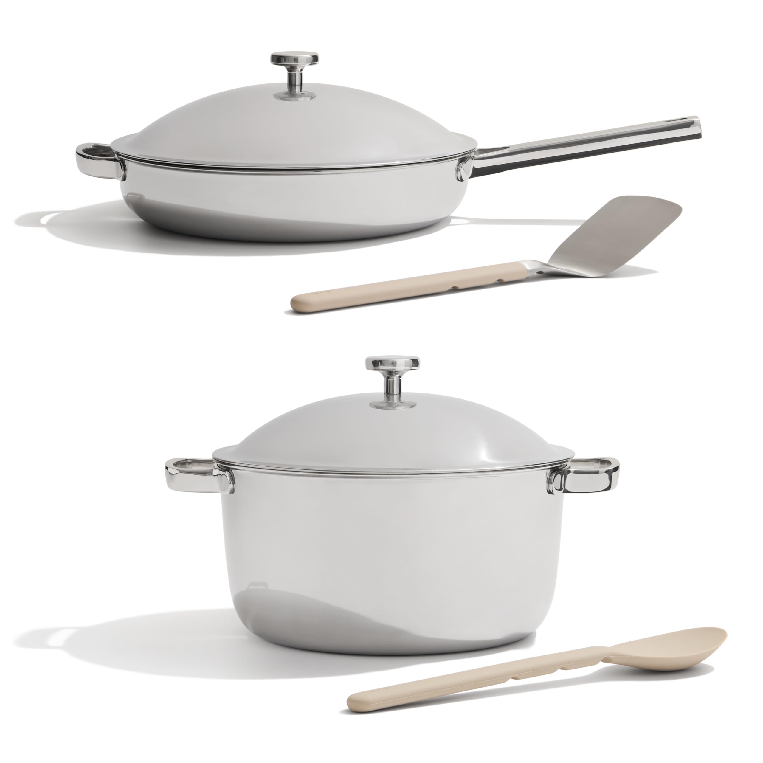 Our Place Titanium Pro Always Pan overview highlighting versatile all-in-one cooking.