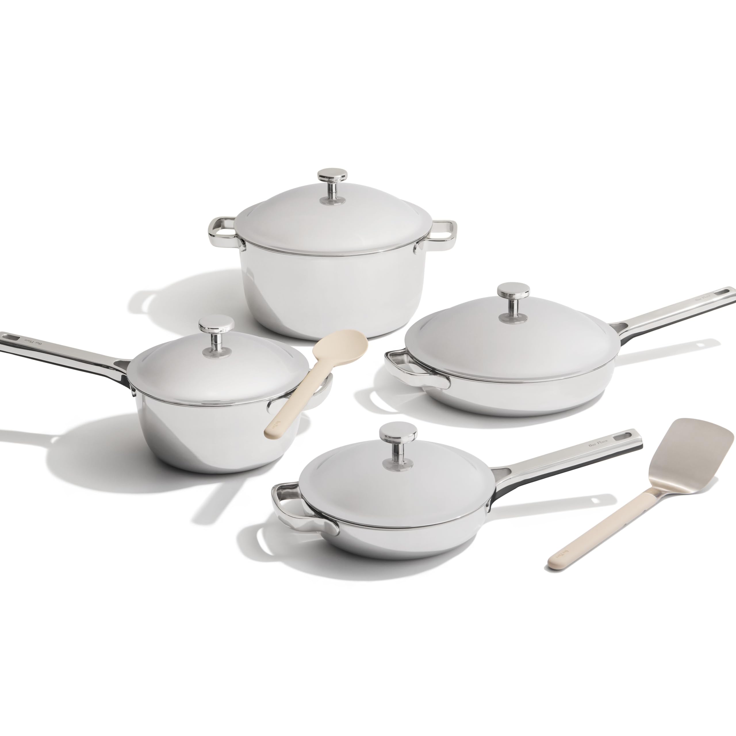 Our Place Titanium Pro Set overview featuring the complete 10-piece system for versatile cooking.