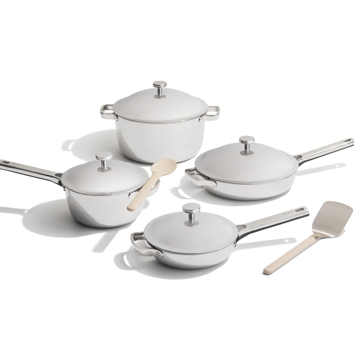 Our Place Titanium Pro Set overview featuring the complete 10-piece system for versatile cooking.