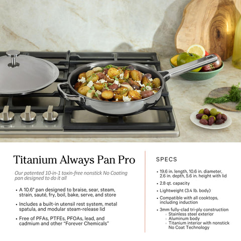 Our Place tri-ply construction emphasizes fast, even heating and durability.