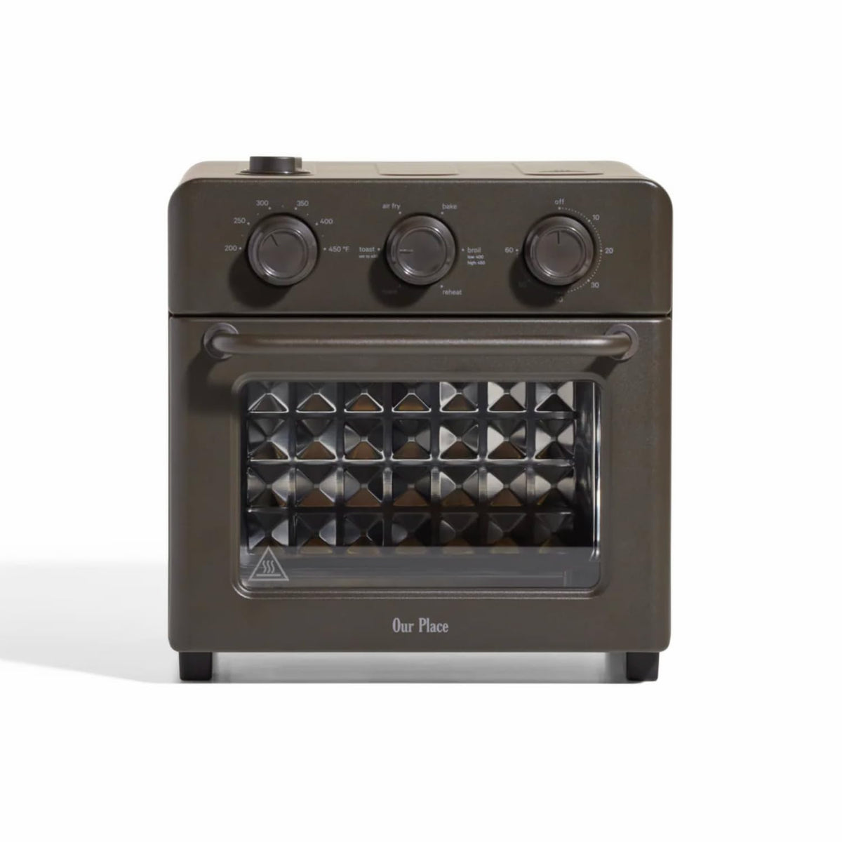 Our Place Wonder Oven front view demonstrates 6-in-1 versatility for compact kitchens.