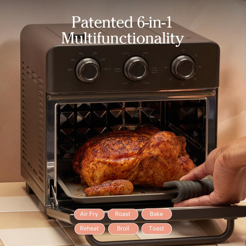Our Place Wonder Oven interior fits the 12L capacity for small gatherings.