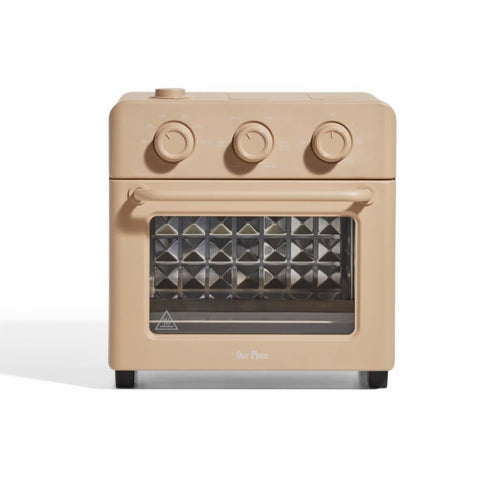 Our Place Wonder Oven front view, compact 13 qt capacity for quick weeknight meals.