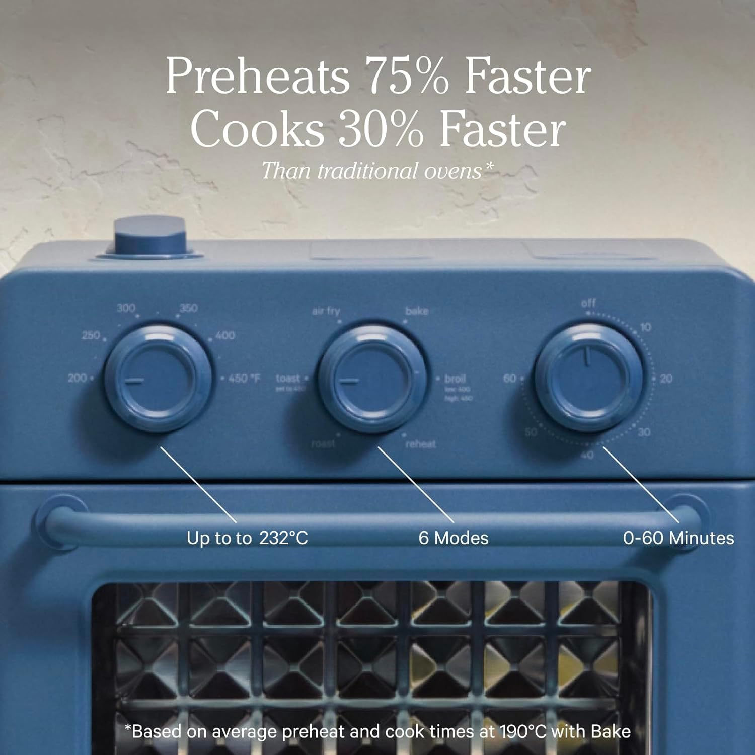 Our Place Wonder Oven steam infusion refreshes bread and leftovers naturally.