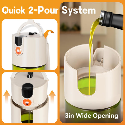 OURCABECUE dual-switch design with ergonomic handle for easy spraying