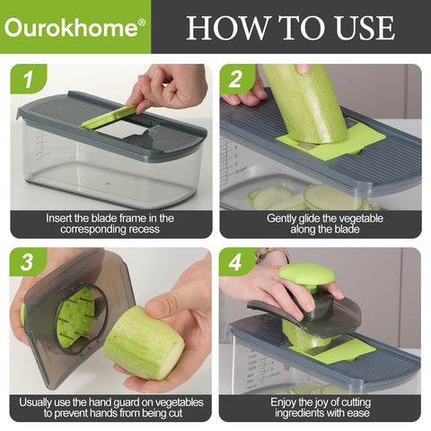 Ourokhome Blade Storage Boxes organize all blades neatly.