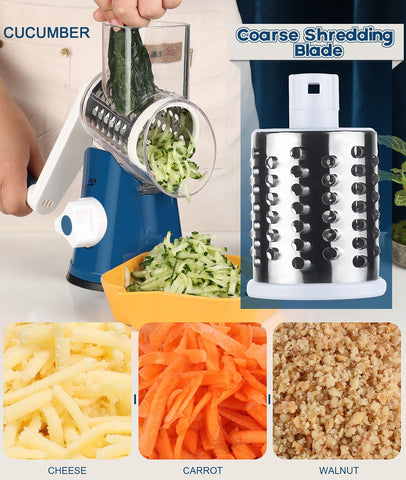Ourokhome adjustable blades for coarse and fine shredding