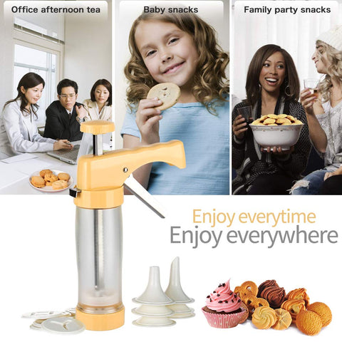 Gift-ready packaging hints at holiday baking ideas.