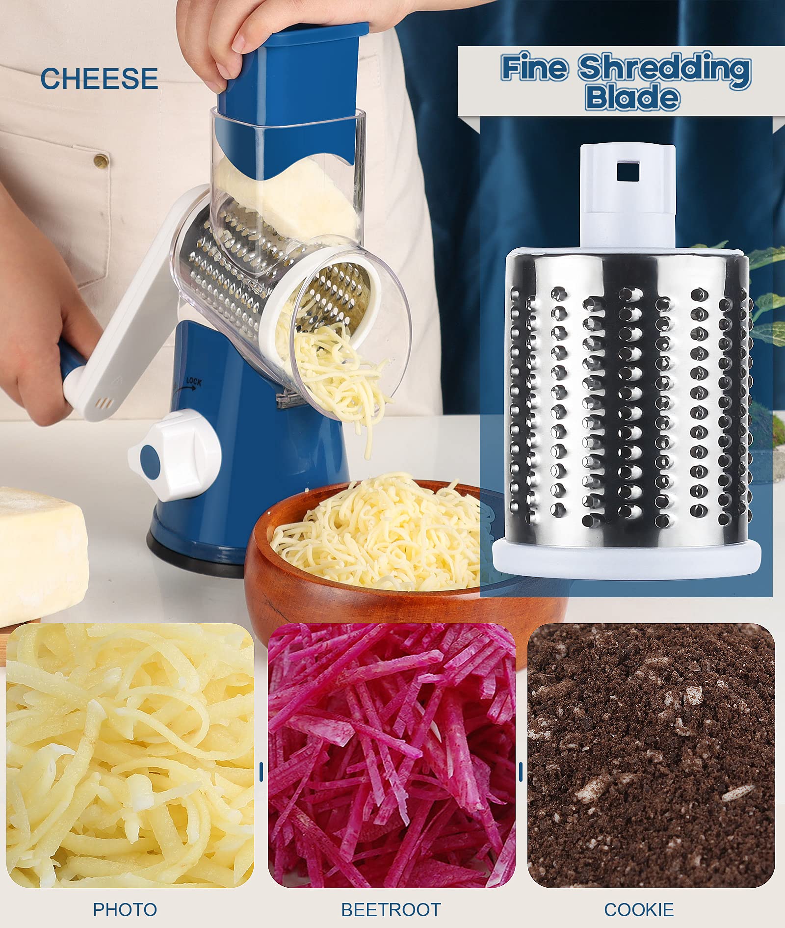 Ourokhome built-in blade safety reduces contact during use