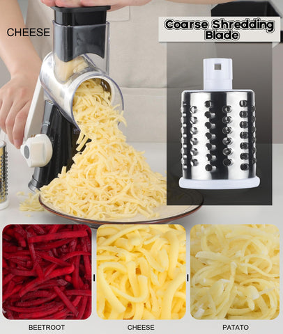 Ourokhome grater blades visible, ready for slicing, shredding, or fine grating