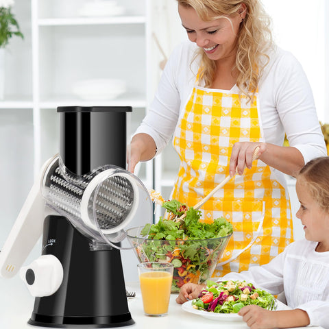 Gift-ready packaging of Ourokhome rotary grater, ideal for housewarmings