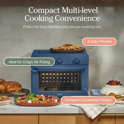 Our Place Large Wonder Oven convection system demonstrates even browning and crisp edges.