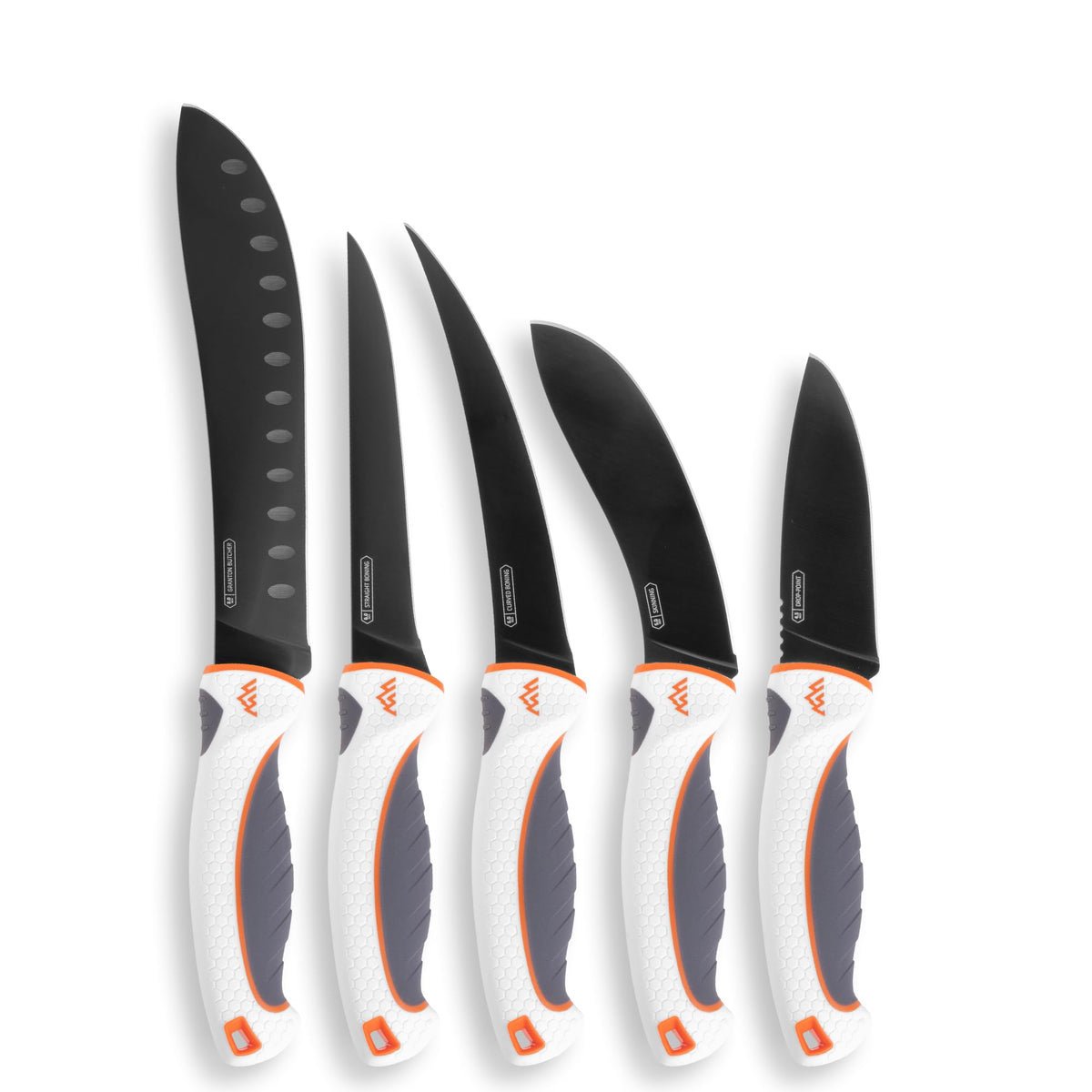 Outdoor Edge ErgoMax 6-piece knife set full view for field dressing