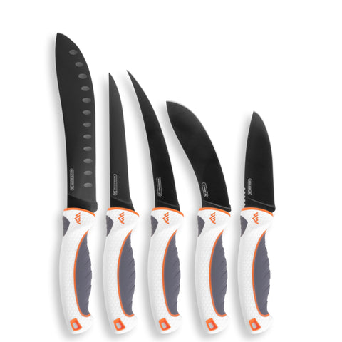 Outdoor Edge ErgoMax 6-piece knife set full view for field dressing