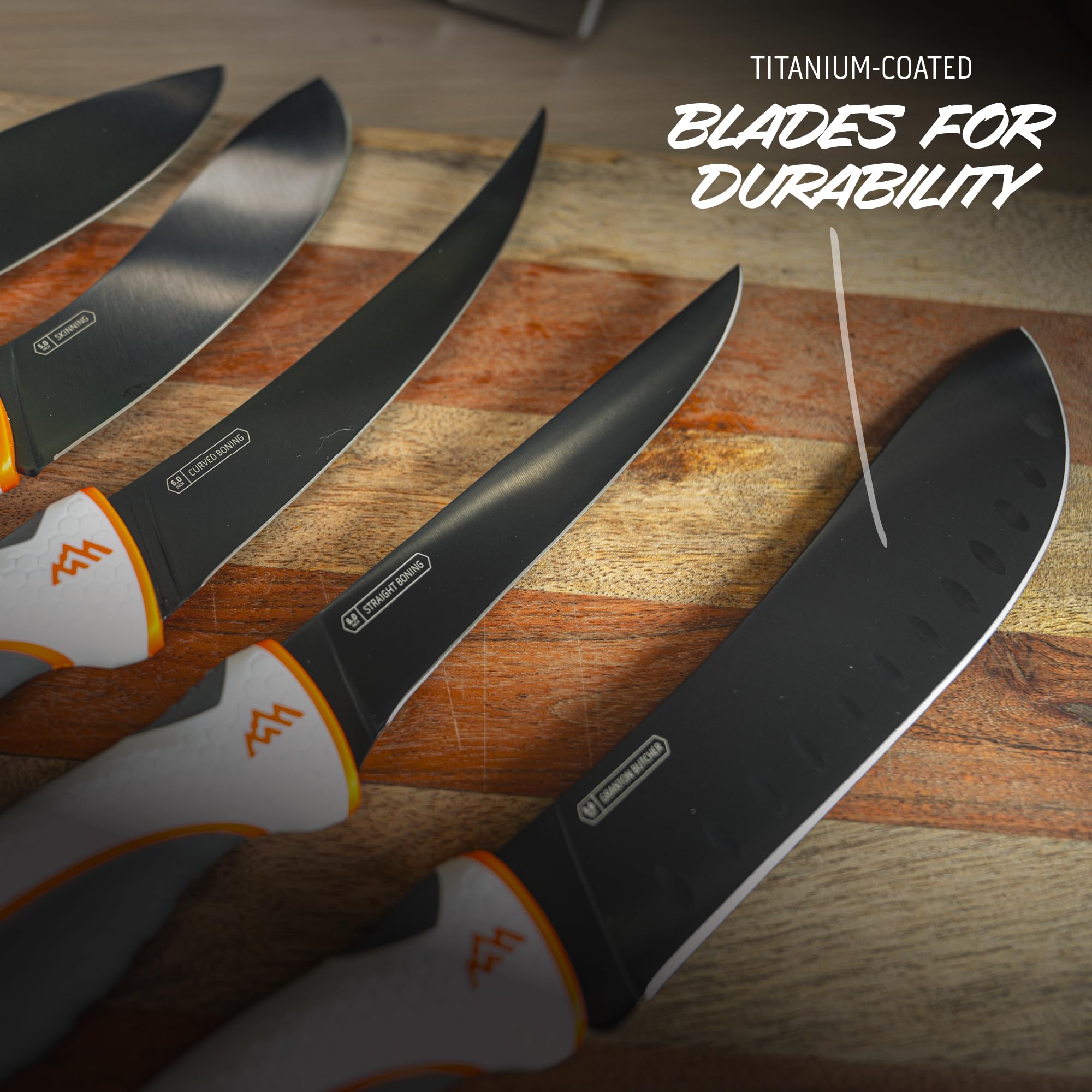 Outdoor Edge ErgoMax boning knife for clean meat separation