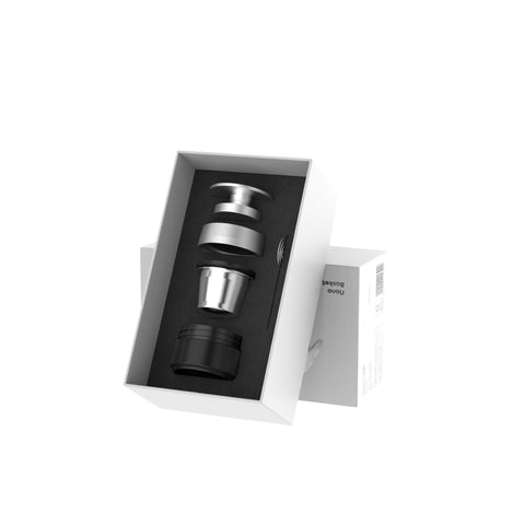 OutIn Nano Basket Plus espresso basket for 16–18 g dosing and steady crema.