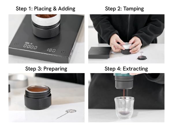 OutIn Nano compatibility with Nano machine demonstrates easy setup.