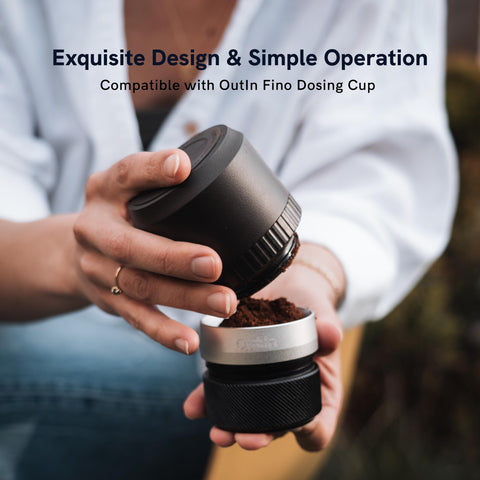 OutIn Nano fine grind guide for optimal extraction and enhanced aroma.