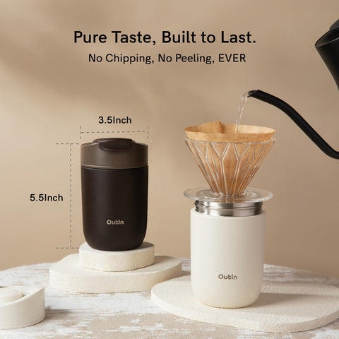 OutIn Travel Tumbler gift-ready design makes a practical gift for coffee lovers.