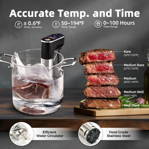 Outohome food-grade materials and SUS304 stainless steel ensure safe, durable cooking