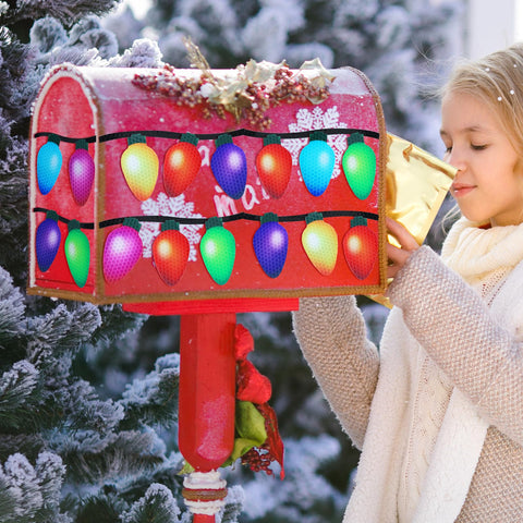 Outus light bulb magnets offer playful holiday accents on fridges and cars