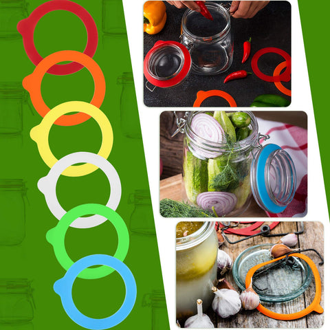 Outus transparent gasket shows contents while preserving freshness.