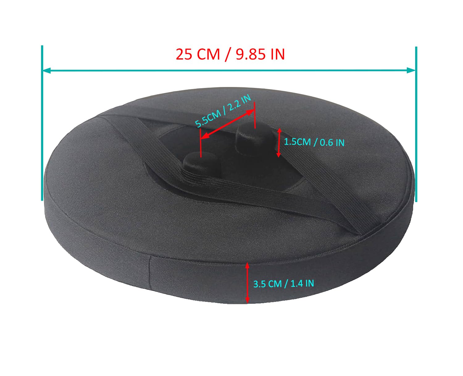 Outward Gear cushion attach-points illustrate universal compatibility across stools