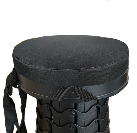 Outward Gear round cushion fits all telescoping stools with broad compatibility
