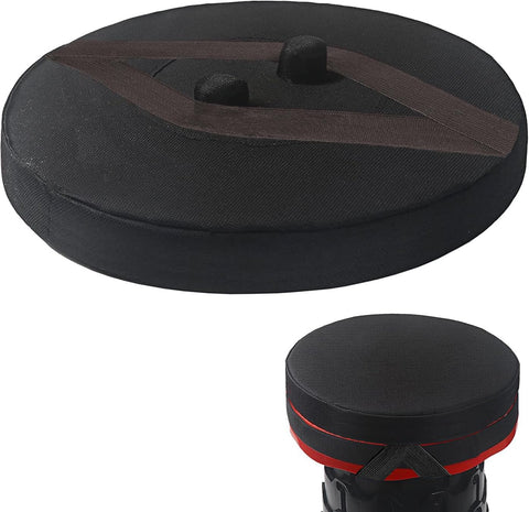 Outward Gear square cushion demonstrates versatile fit for square stools