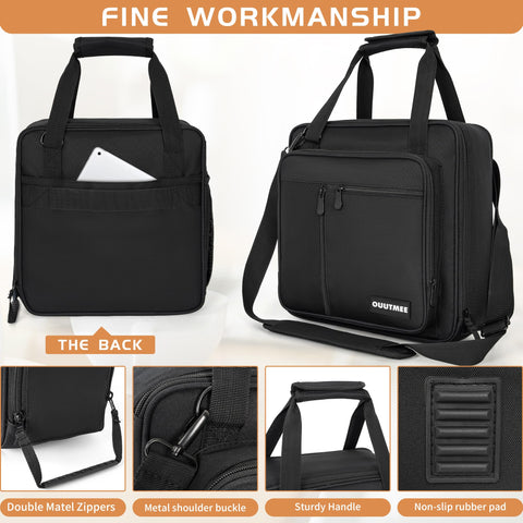 OUUTMEE multi-pocket design keeps pods and mugs organized