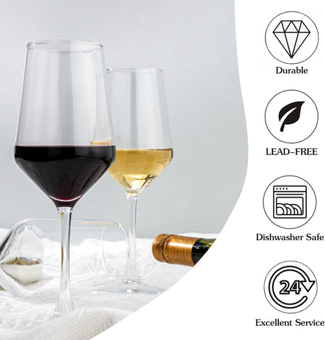 OUWO exceptional clarity showcases wine color and viscosity for an elevated tasting ritual