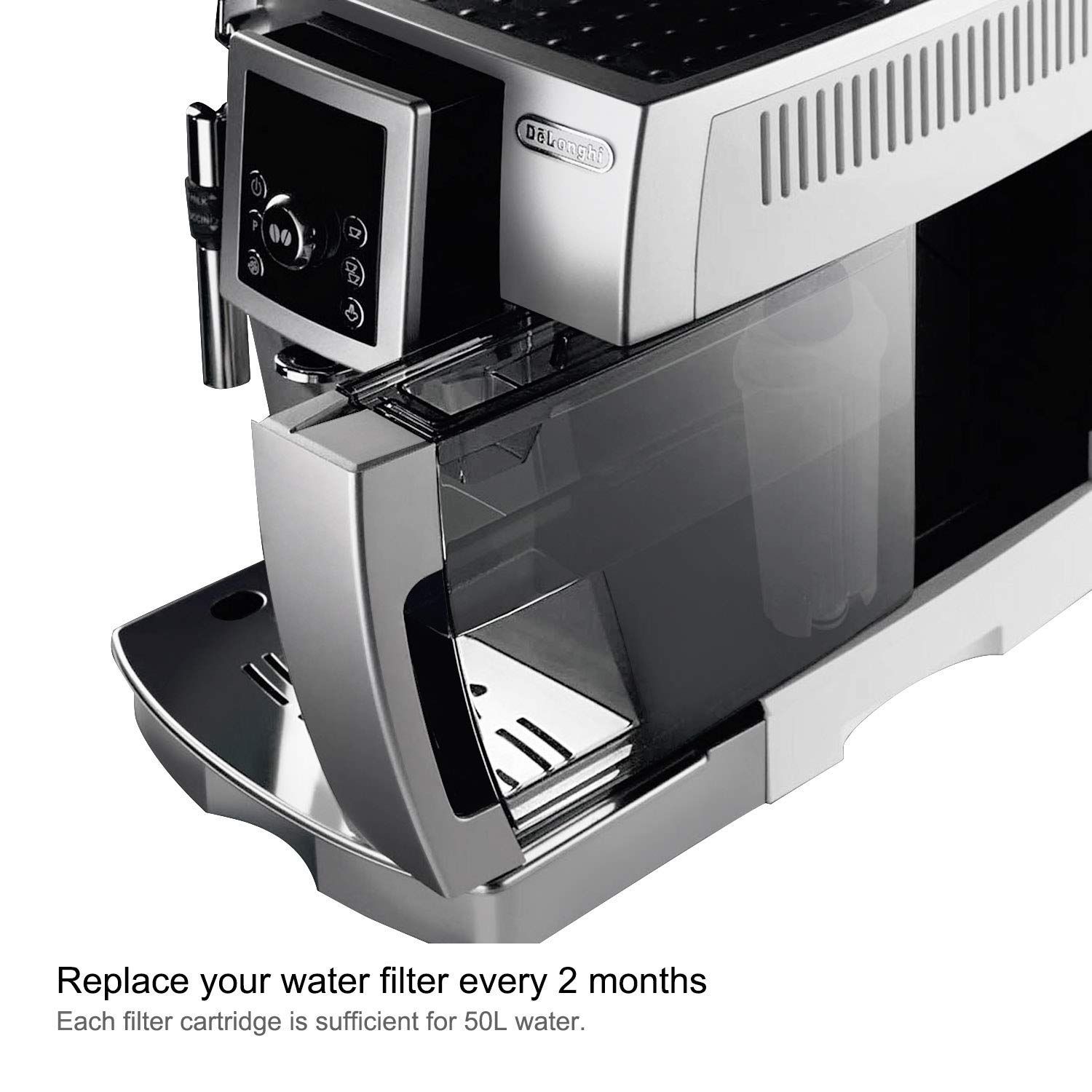Ouxunus compatible with DeLonghi ECAM/ETAM models for clean water.