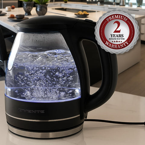 OVENTE KG83 compact design fits busy countertops and homes
