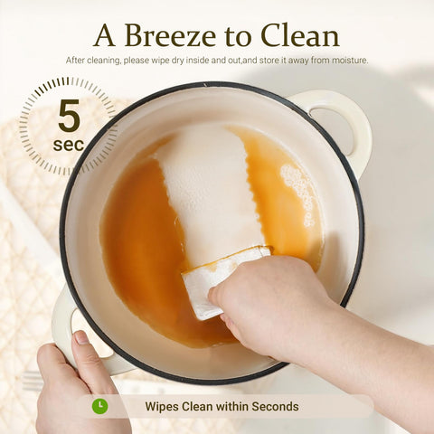 Overmont dutch oven on induction and other stovetops