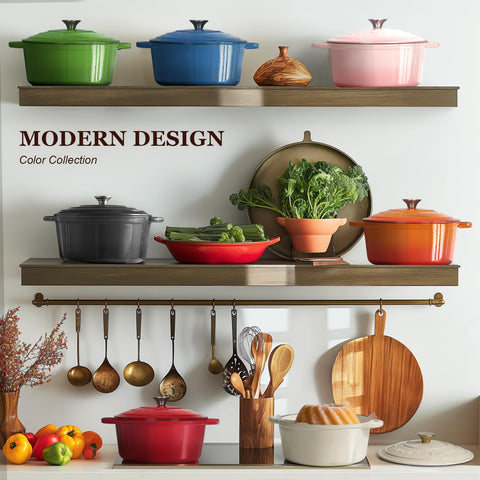 Overmont Dutch oven on stove transitioning to oven for finishing