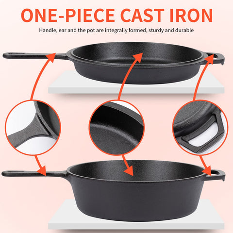 Overmont extended handles for easy lifting