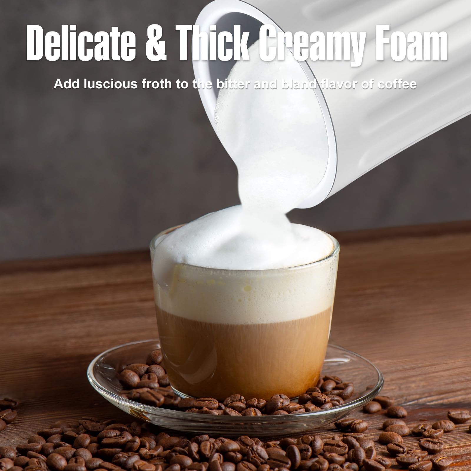 Ovetedot frother boosts foam for cafe-like texture at home